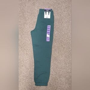 Gap High Rise Logo Joggers - Chutney Green - Size XS